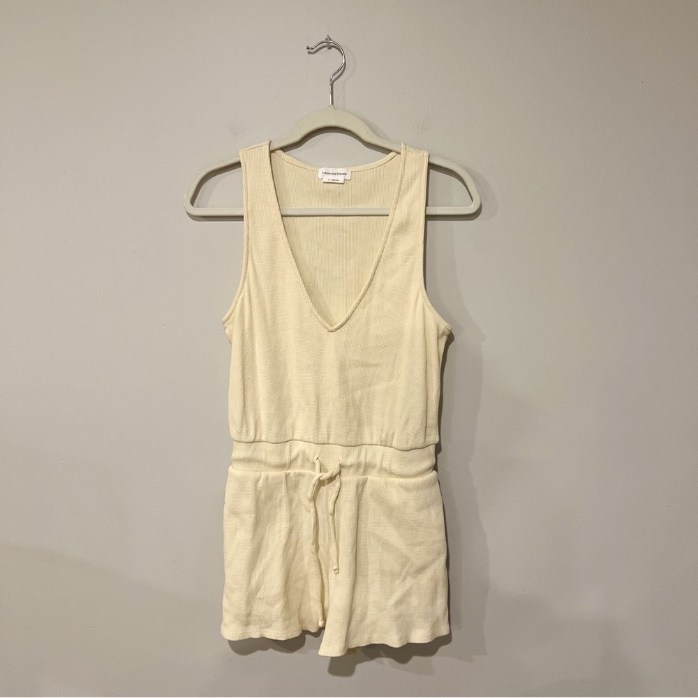 Lovers + Friends Easy Breezy Open Back Shorts Romper - Picture 2 of 7